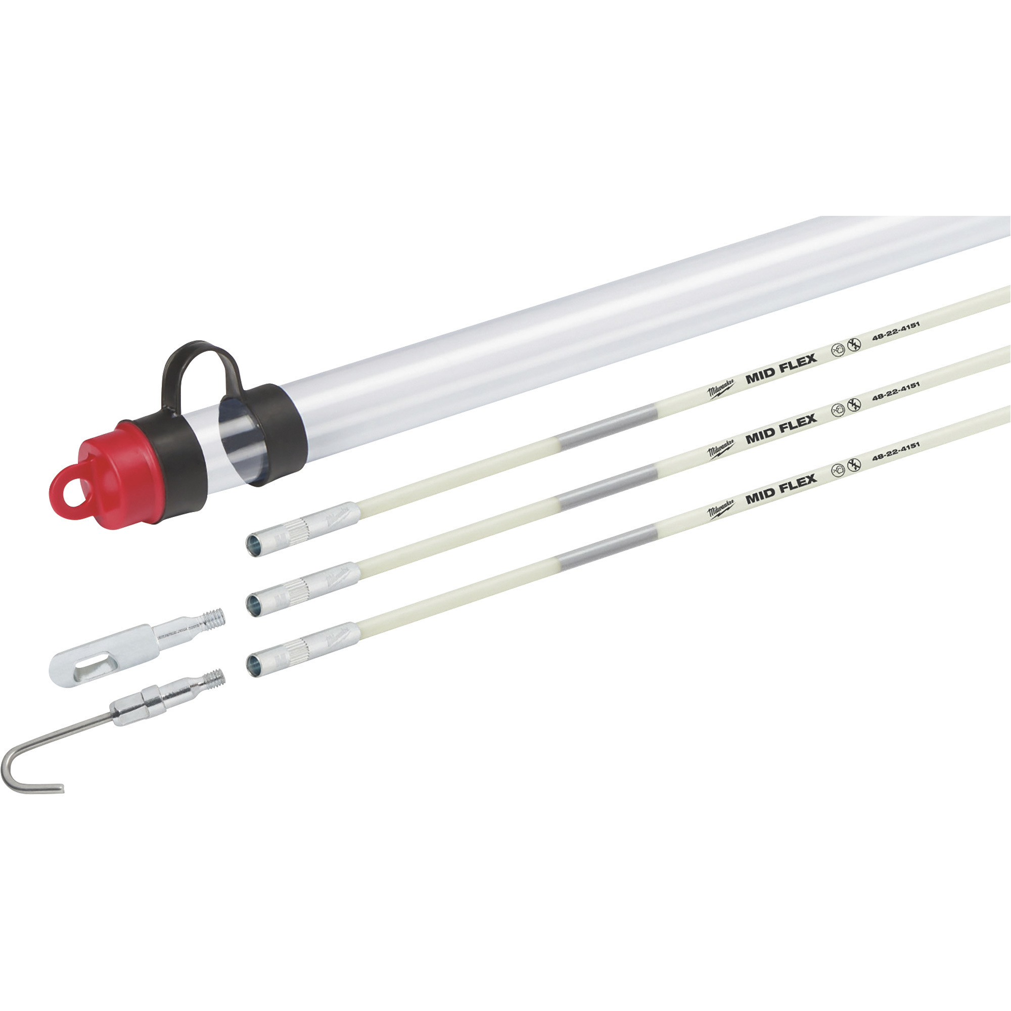Milwaukee Flex Fish Stick Kit, 15ft.L, Model# 48-22-4152